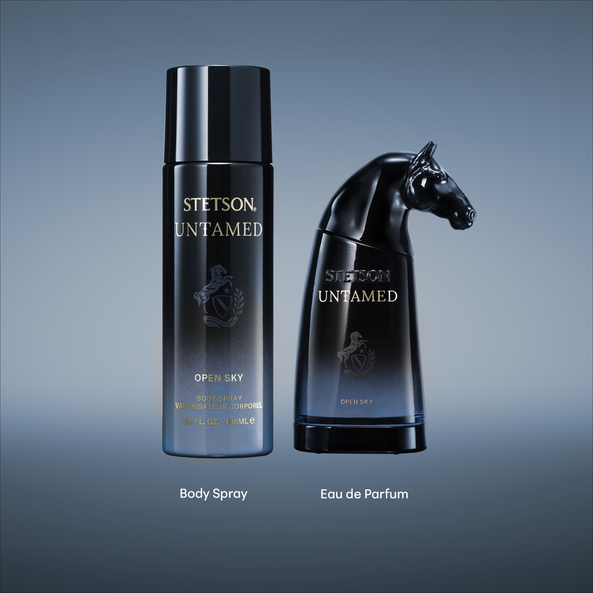 Stetson Untamed Open Sky Body Spray Fragrance for Men, 6.7 fl oz
