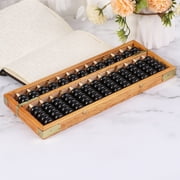 Portable Chinese 13 Digits Column Abacus Arithmetic Soroban Calculating Counting Math Learning Tool for Children
