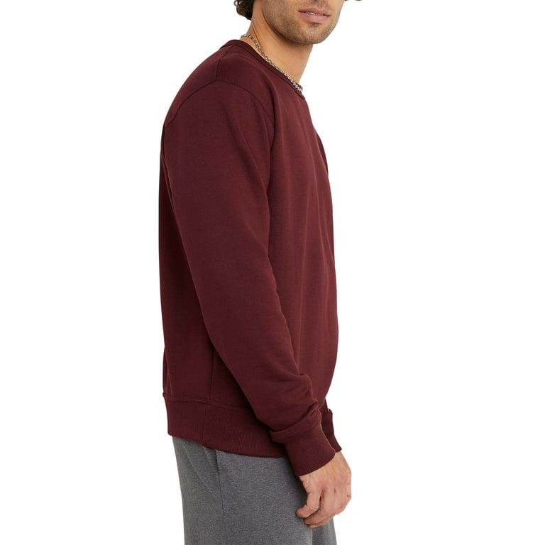Champion Men s and Big Men s Powerblend Fleece C Logo Crewneck