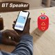 thumbnail image 5 of Altavoz 5.3 compatible con Bluetooth Altavoz de 1200 mAh Radio FM Luz LED (Rojo), 5 of 6