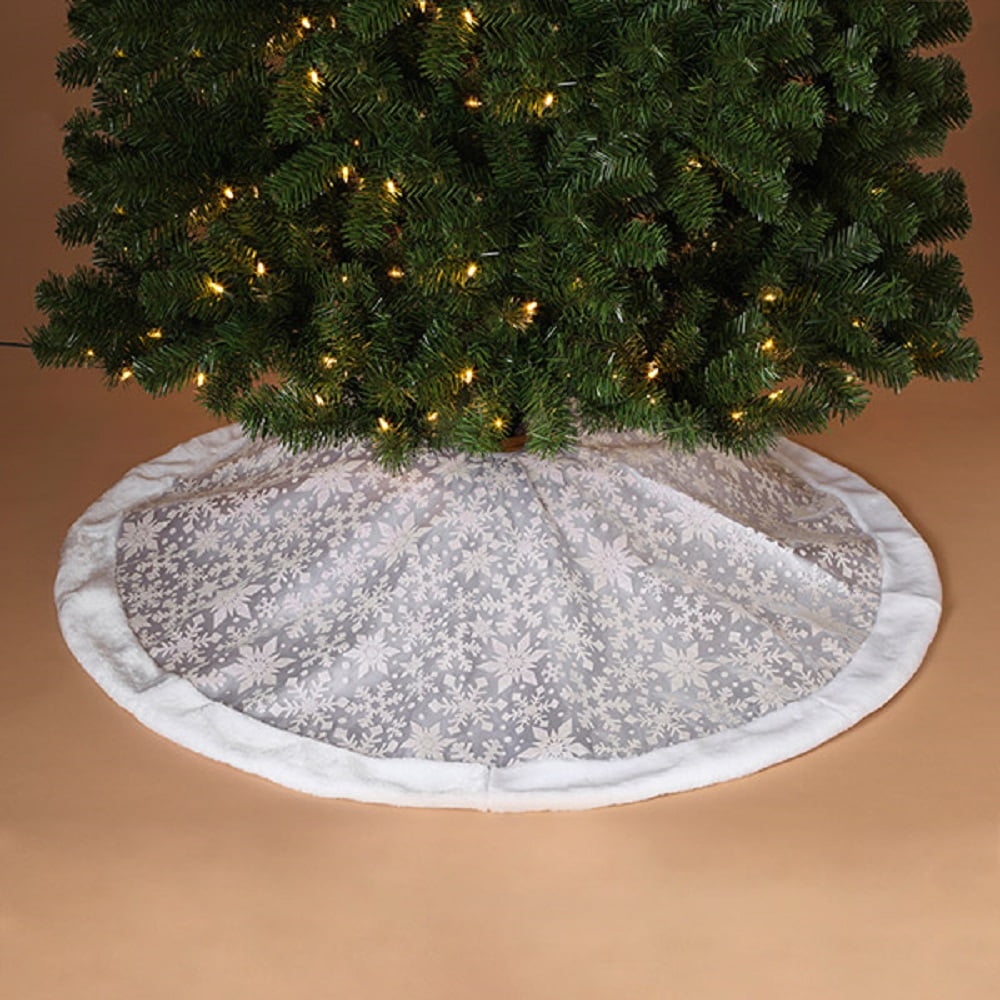glitter tree skirt