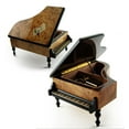 thumbnail image 2 of Handcrafted 30 Note Italian Grand Piano Music Box with Sheet Music Inlay - Yesterday, 2 of 2