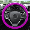 thumbnail image 1 of FH Group Housse de Volant en Silicone Souple avec Motif Texturé et Design Antidérapant, Résistant aux UV, Installation Facile, Durable, Imperméable et Inodore, s'Adapte Universellement 14.5 Pouces - 15.5 Pouces - Rose, 1 of 4