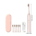 thumbnail image 3 of Easter Decorations Kokovifyves Electric Toothbrush Electric Toothbrush with 6 Brush Heads 6 Cleaning Modes Upgraded Electric Toothbrush Longer Life Faster Chargin, 3 of 7