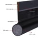 thumbnail image 3 of Weatherproof Under Door Bottom Seal Self Adhesive Keep Warmth in 1 Side, 3 of 11