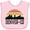 AD-Pink, variant on Inktastic Denver Colorado Skyline Vintage Boys or Girls Baby Bib