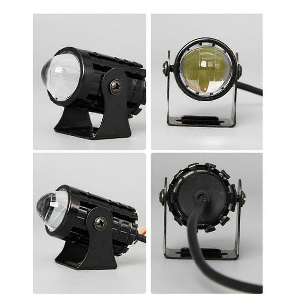 Faro LED Moto 6000K Dual Color 8-80V Con Interruttore PAMENET - 2