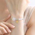 thumbnail image 2 of Pulsera de plata S925 hecha a mano estilo chino con ágata para mujer, 2 of 2
