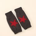 thumbnail image 4 of Autumn And Winter Acrylic Wool Five-pointed Star Gloves Warm Oversleeve, 4 of 4