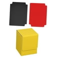 thumbnail image 2 of Estuche para baraja de cartas shamjiam con Forro de microfibra amarillo, 2 of 8