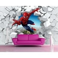 thumbnail image 4 of Papier Peint 3D Spiderman & Avengers SKU# WAL0161, 4 of 13