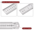 thumbnail image 5 of Unique Bargains Stainless Steel Ruler with Scriber Block 48' Metric Inch Ruler with 40mm Locating Vernier Slider, Gold Tone, 5 of 5