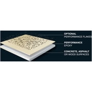 EPOXY-COAT - High Performance DIY Epoxy Floor Coating Standard Kit (Clear), 15 gal, covers up to 2500sf