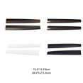 thumbnail image 3 of 2 Pieces Dashboard Cover Real Carbon Fiber Center Console Auto Interior Instrument Trim Replacement for Model 3/Y Light carbon fiber, 3 of 9
