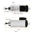 thumbnail image 2 of CNC 1.5KW Air Cooled spindle square Motor 4 Bearings 24000RPM 400HZ CNC Motor CNC spindle for CNC Router Machine ,Efficient Performance, 2 of 6