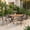 Grey, variant on Vanress 7-Piece Patio Dining Set for 6, Outdoor Furniture Set Includes Rectangle Patio Table and 6 Dining Chairs, Outdoor Table and Chairs for Outsides, Backyard, Garden and Poolside, Grey