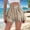 Khaki, variant on HAIJIE Womens Summer Swim Shorts Casual Shorts Drawstring Womens Board Shorts for Women Girls Summer 2026 Beach Vacation Clothes Spring Short