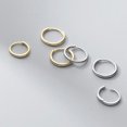 thumbnail image 2 of QQTDFG 925 Sterling Silver Simple Thin Huggie Hoop Earrings A4268-Gold-11 mm, 2 of 8