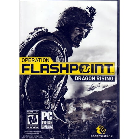 Operation Flashpoint Dragon Rising PC DVD-ROM - As Close to War as You Ever Want to (Best Computer War Games Ever)