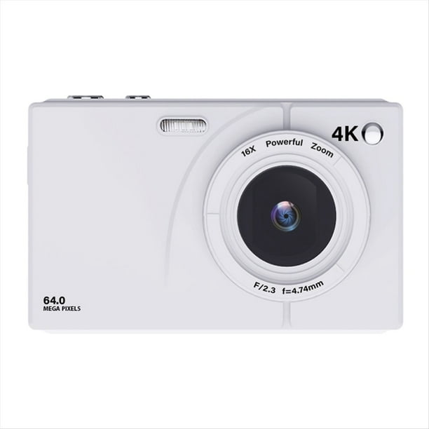 Cámara Digital CCD 4K de 64 MP, Wifi, HD, Zoom Digital de 16X y Pantalla de 2,8 Pulgadas, Color .