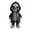 *1, variant on 5.7 Inch Cool Hooded Skeleton Figurine, Resin Mini Skeleton Statue, Halloween Desktop Collectible Ornament for Home Room Table Decor-Style A