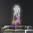 thumbnail image 5 of Handmadetneonsign LGBT Neon Sign, Pride Led Sign, Couple Hands LGBT Neon Light, LGBT Pride Sign, 5 of 5