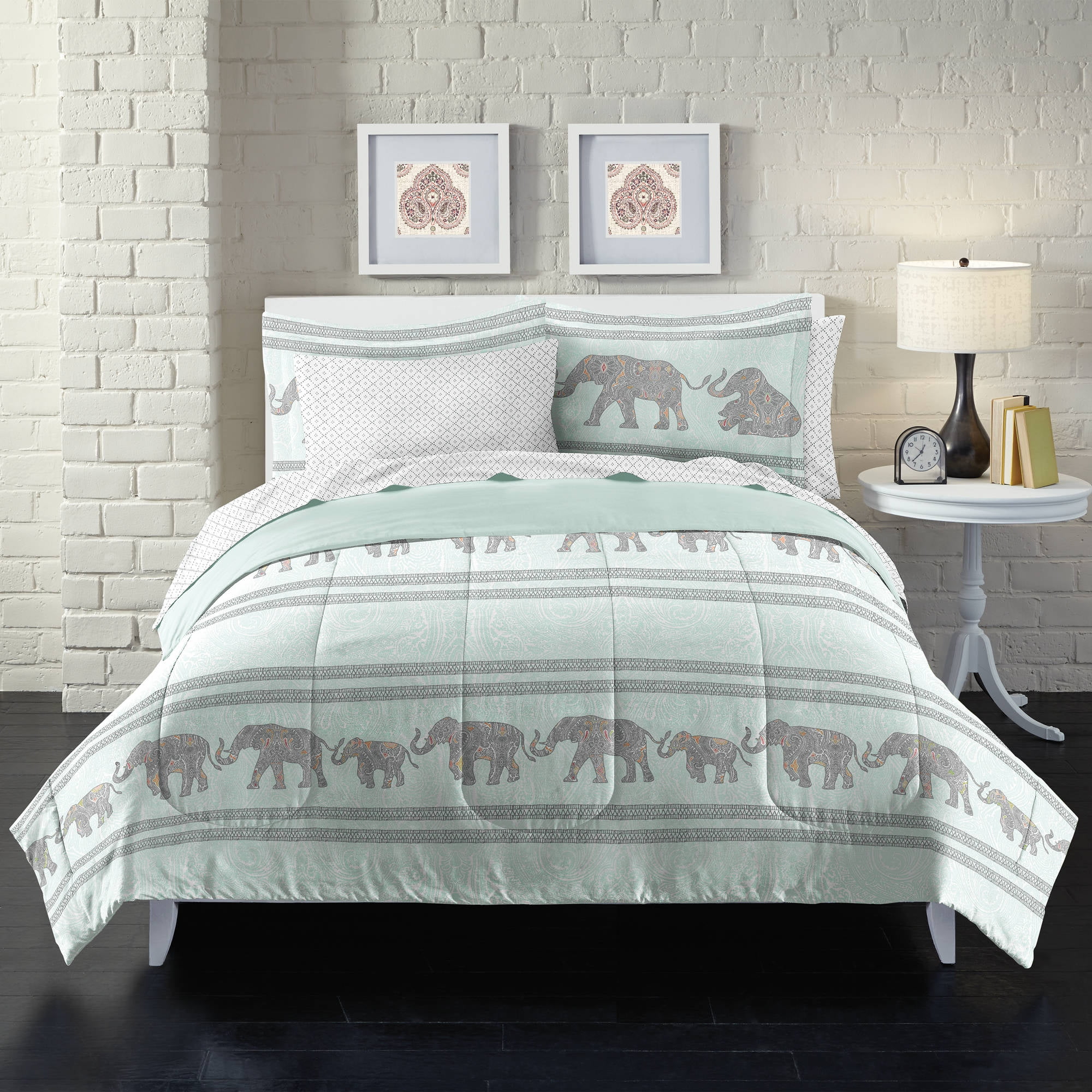 walmart elephant bedding