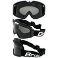 thumbnail image 6 of Birdz Eyewear Pelican Fitover Padded ATV Motorcycle Riding Over The Glasses (OTG) Goggles Black, 6 of 6