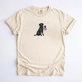 thumbnail image 2 of Black Labrador Shirt, American Flag Patriotic Dog Tee, USA Lab Mom Gift, Black Lab Lover Shirt, 2 of 3
