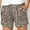 Brown, variant on TAGOLD Womens Summer Shorts,Womens Plus Size Drawstring Casual Elastic Waist Pocket Loose Solid Shorts Pants Khaki
