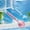 2PC(Pink Blue), variant on Large Capacity Fireworks Water Gun, Pull-out Pump Water Toy for Summer Rafting & Water Fighting,Pink