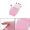Pink, variant on INSPIRE CHIC Women's Fingerless Mesh 1980s Fancy Dress Party Costume Accessories Fishnet Gloves Short-1Pair Pink