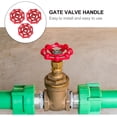thumbnail image 3 of 3pcs Cast Iron Handle Ball Hand Wheel Shutoff Handles Replacement Handles, 3 of 8