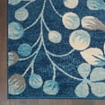 thumbnail image 4 of Nourison Tranquil Nature Navy 6' x 9' Area Rug, (6x9), 4 of 8