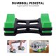 thumbnail image 3 of GOOHOCHY 1 par de soportes para mancuernas, soporte para mancuernas, soporte para equipo de fitness, 3 of 6