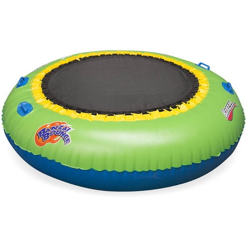 Banzai 6 Foot Bounce Trampoline Green Walmart Com Walmart Com