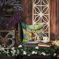 thumbnail image 4 of Norwich Terrier Spring Path Throw Pillow 14 in x 14 in, 4 of 4