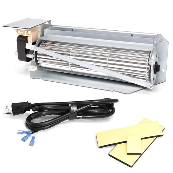 Fireplace Blower Fan Kit FBK100 Replacement with Power Cord