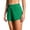 Green, variant on Women's Board Shorts with Soft Built in Soft Briefs High Waisted Elastic Swim Shorts with Pockets Classic Versatile Swimming Trunks