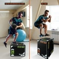 thumbnail image 7 of Yes4All 3-in-1 Soft-Padded Plyo Box With Wooden Core, Non-Slip Multi-Use Cushioned Plyometric Jump Box with Vinyl Cover for Jumping, Conditioning, Strength Training - 30x24x20 Inches, 7 of 7