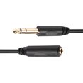 thumbnail image 3 of Línea De Sonido Cable de extensión de audio de 6,35 mm 1/4 macho a hembra TRS estéreo para tarjeta de sonido mezclador, 3 of 6