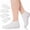 White, variant on 2 Pairs Spa Cotton Socks, Reusable Moisturizing Socks Overnight Lotion Sock Absorbing Soft Moisture Foot Heel Sleeping Sock for Women Men Dry Cracked Feet Beauty Pedicure(White)