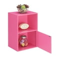 thumbnail image 4 of Convenience Concepts Xtra Storage 1 Door Cabinet with Shelf, Pink, 4 of 8