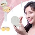 thumbnail image 3 of FEILIBAY 2 Pack Marble Contact Lens Case All in One Travel Contact Container Soak Storage Kit(Rose Gold + Gold), 3 of 8