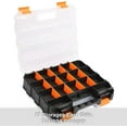 thumbnail image 4 of Double Sided Tool Organizer, Customizable Removable Plastic Dividers, Hardware Box Storage, Great for Screws, Nuts, Small Parts, 34 Compartments, 4 of 5