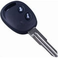 thumbnail image 1 of jfqm Car 2 Buttons Uncut Blade Blank Remote Key Case Shell Fit for Chevrolet Fit for Chevy Aveo 2004 2005 2006 2007 2008 2009 2010, 1 of 5