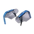 thumbnail image 3 of jiaping 2x Handlebar Wind Deflector Universal Wind Motorbike Hand Protector Brown and Blue, 3 of 9