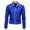 Blue-H, variant on Penkiiy Mens Dress Shirts Regular Fit Long Sleeve Stretch Striped Business Dress Shirts for Men White Clearance