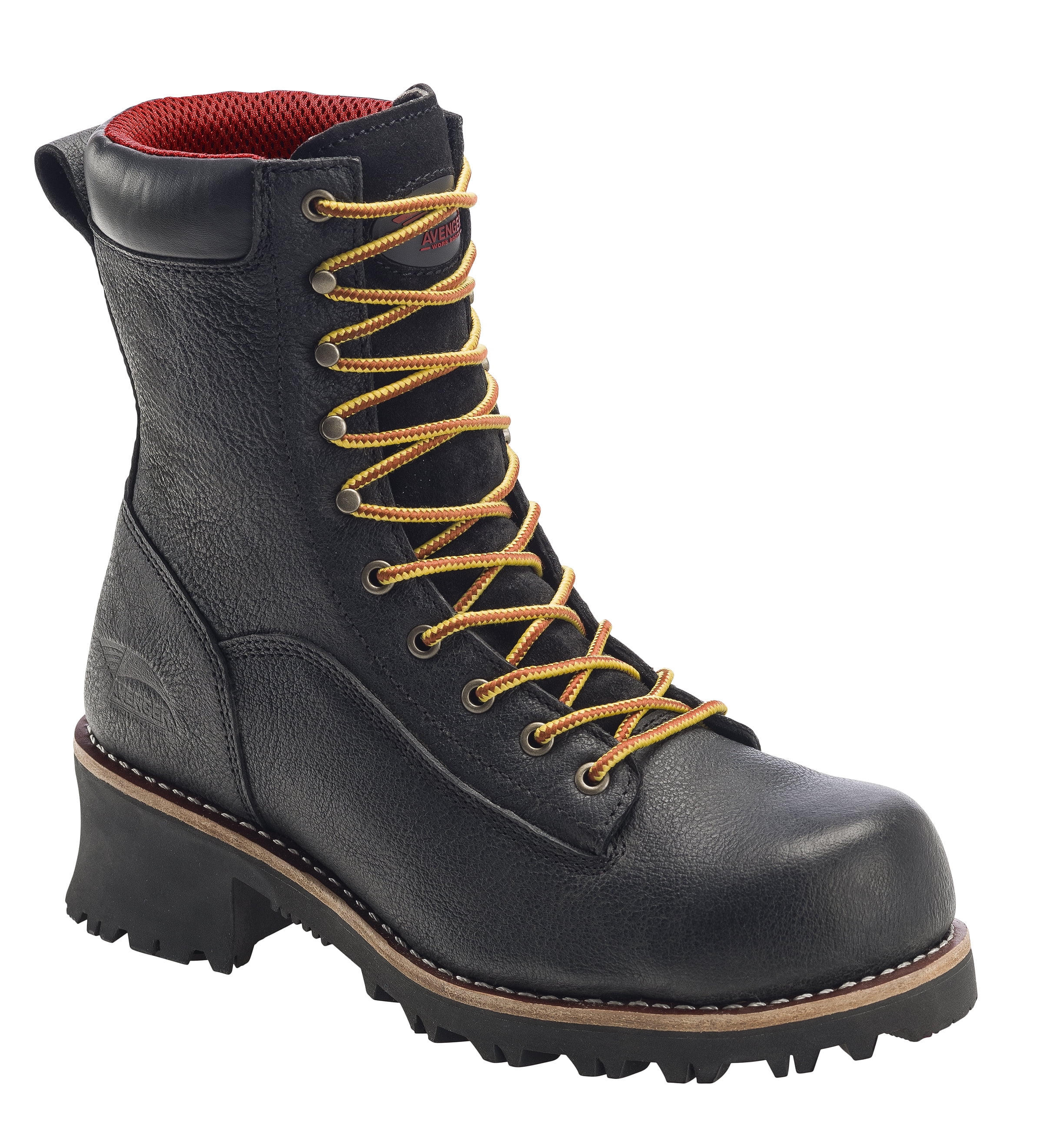 Avenger Work Boots - Leather Composite Toe Puncture Resistant ...