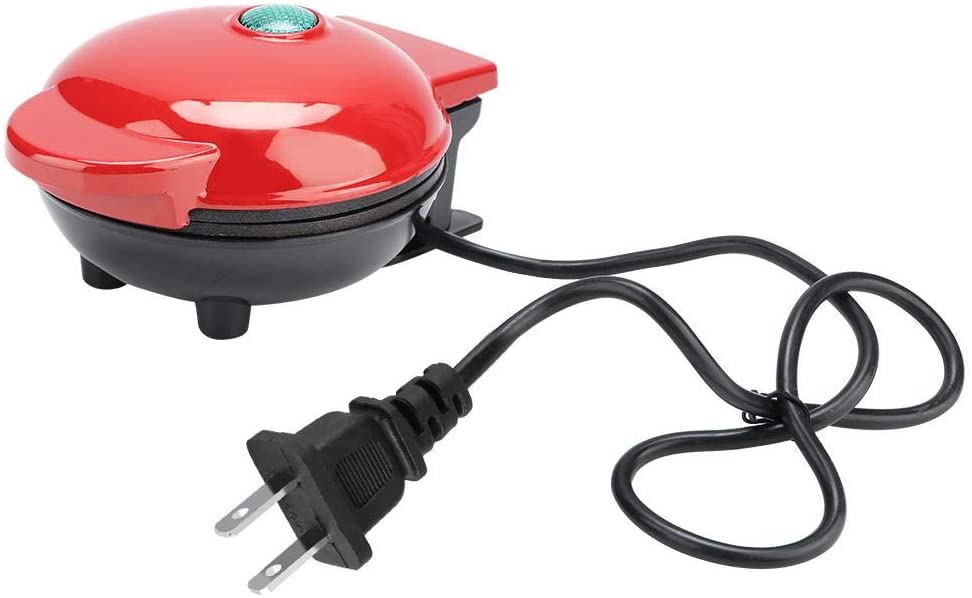 Mini Gaufrier Rapide - Parfait Pour Gaufres Individuelles, Paninis, Hash Browns En 3 Minutes - Idéal Petit Appareil Cuisine - 3